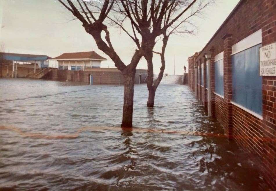 The swimming pool was hit by flooding in 1978