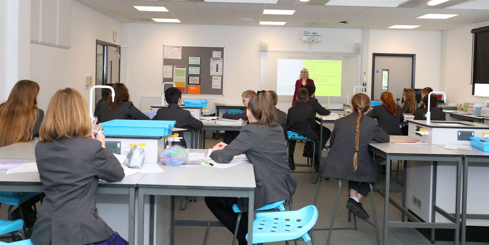 Pupil numbers at High Weald Academy are fulling Picture: Andy Jones