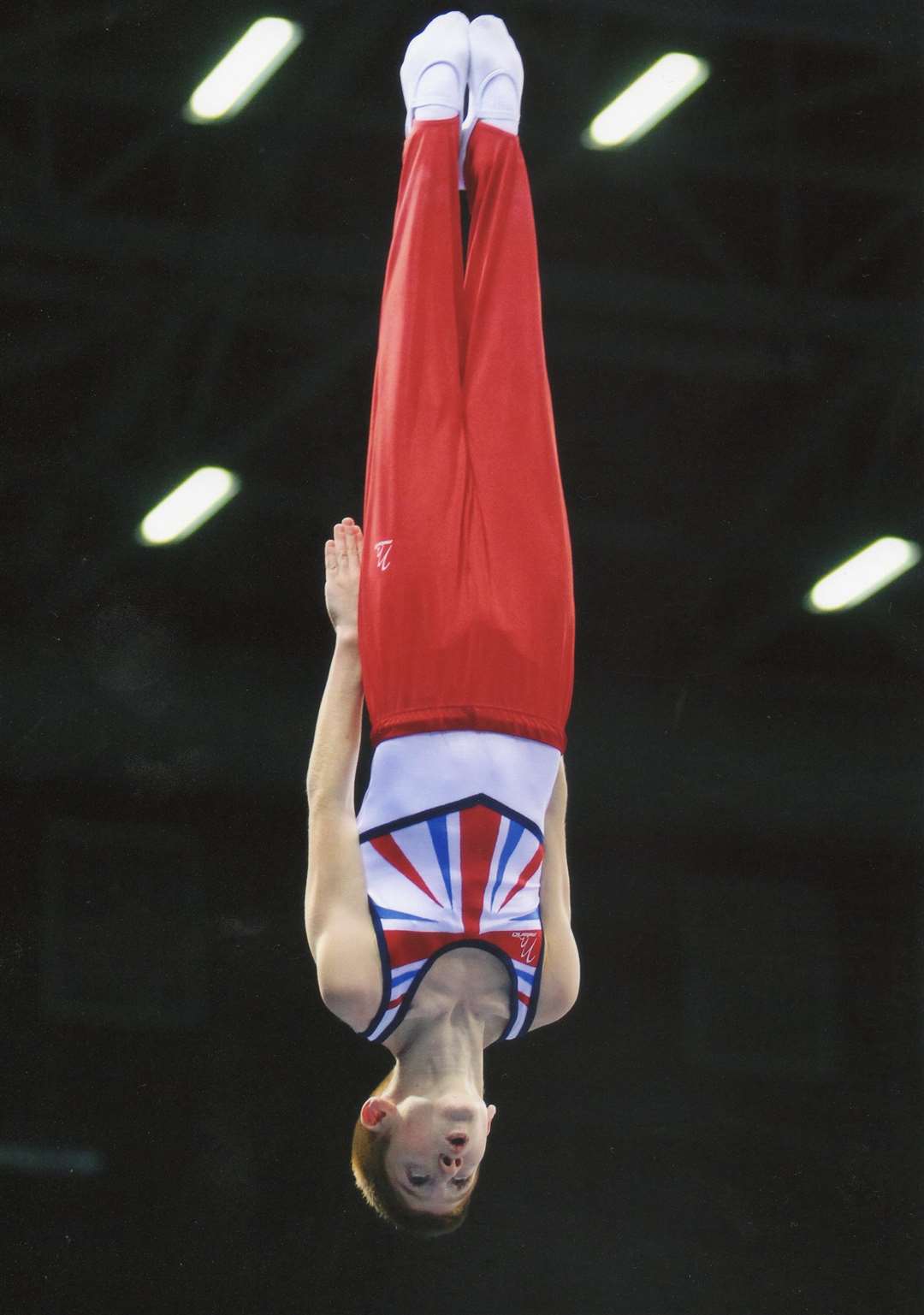 Peter Buravytskiy, trampoline gymnast from Gillingham