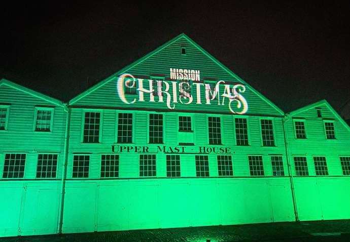 Mission Christmas will return Historic Dockyard Chatham with a brand new story for 2023. Picture: Sam Lawrie