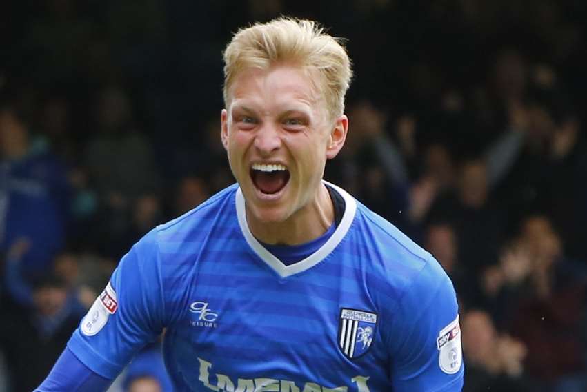 Goal celebrations for Josh Wright have been a regular occurrence this season Picture: Andy Jones
