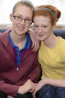 Sam and Kerrie Johnson used first aid skills they learned as Guides to help their injured mother