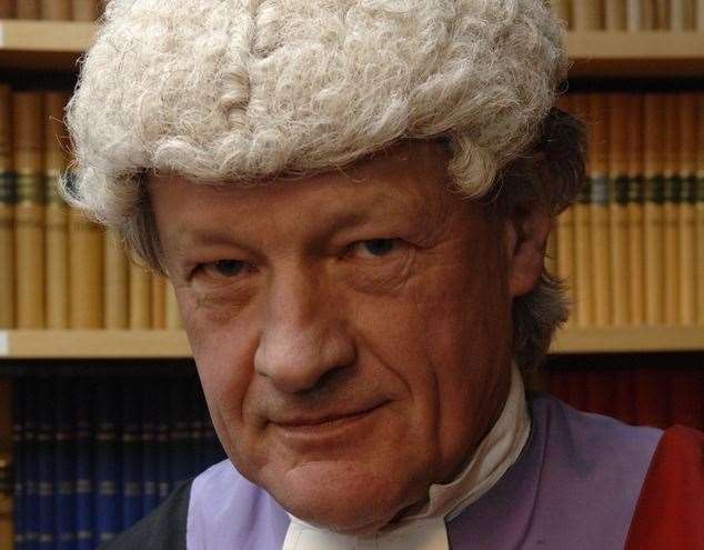 Judge James O'Mahony. Stock picture