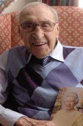 Henry Hobbins celebrating his 100th birthday at Wilmington Manor Nursing Home