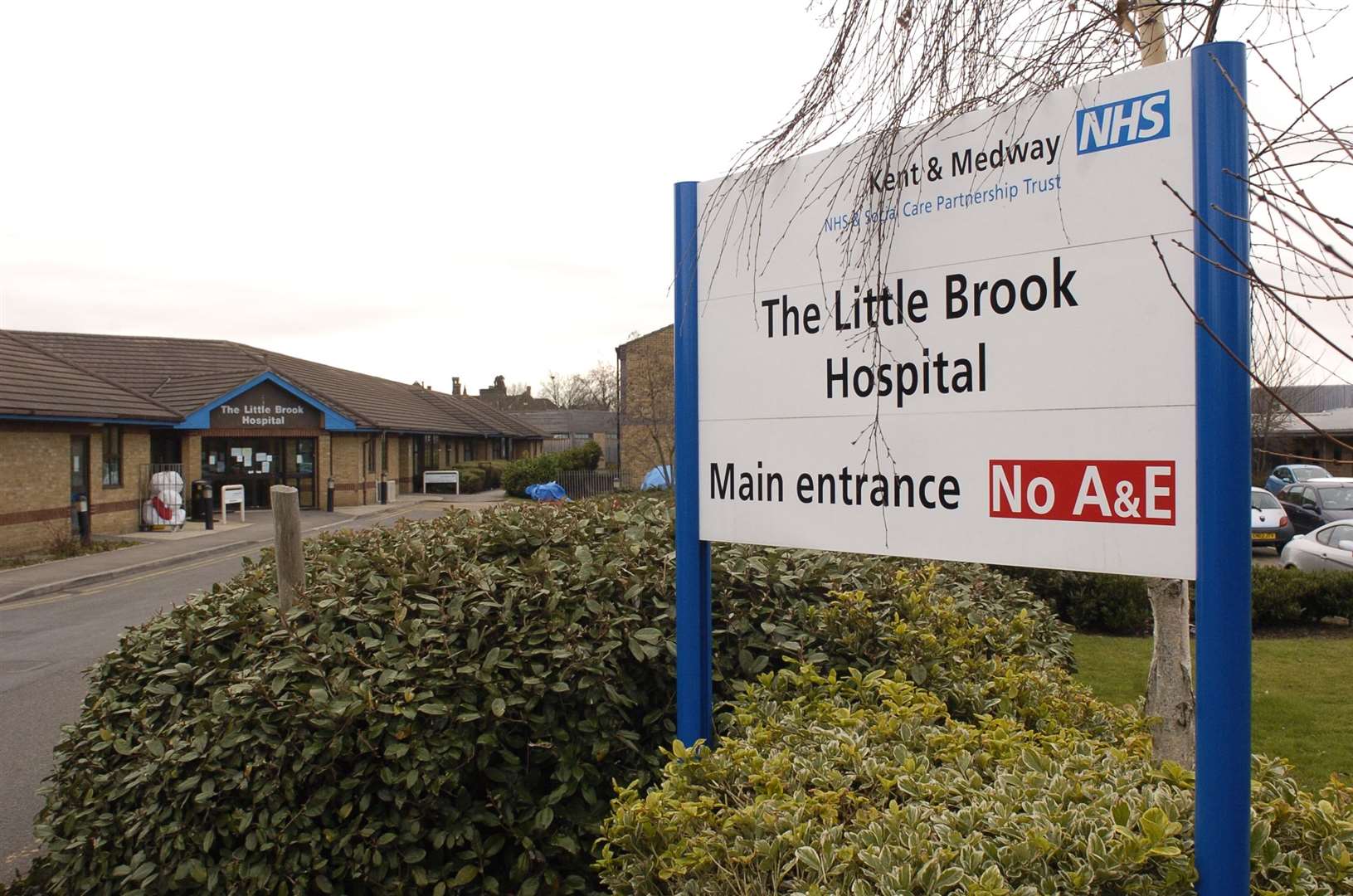 Littlebrook Hospital, in Dartford, was visited in May. Picture: Steve Crispe