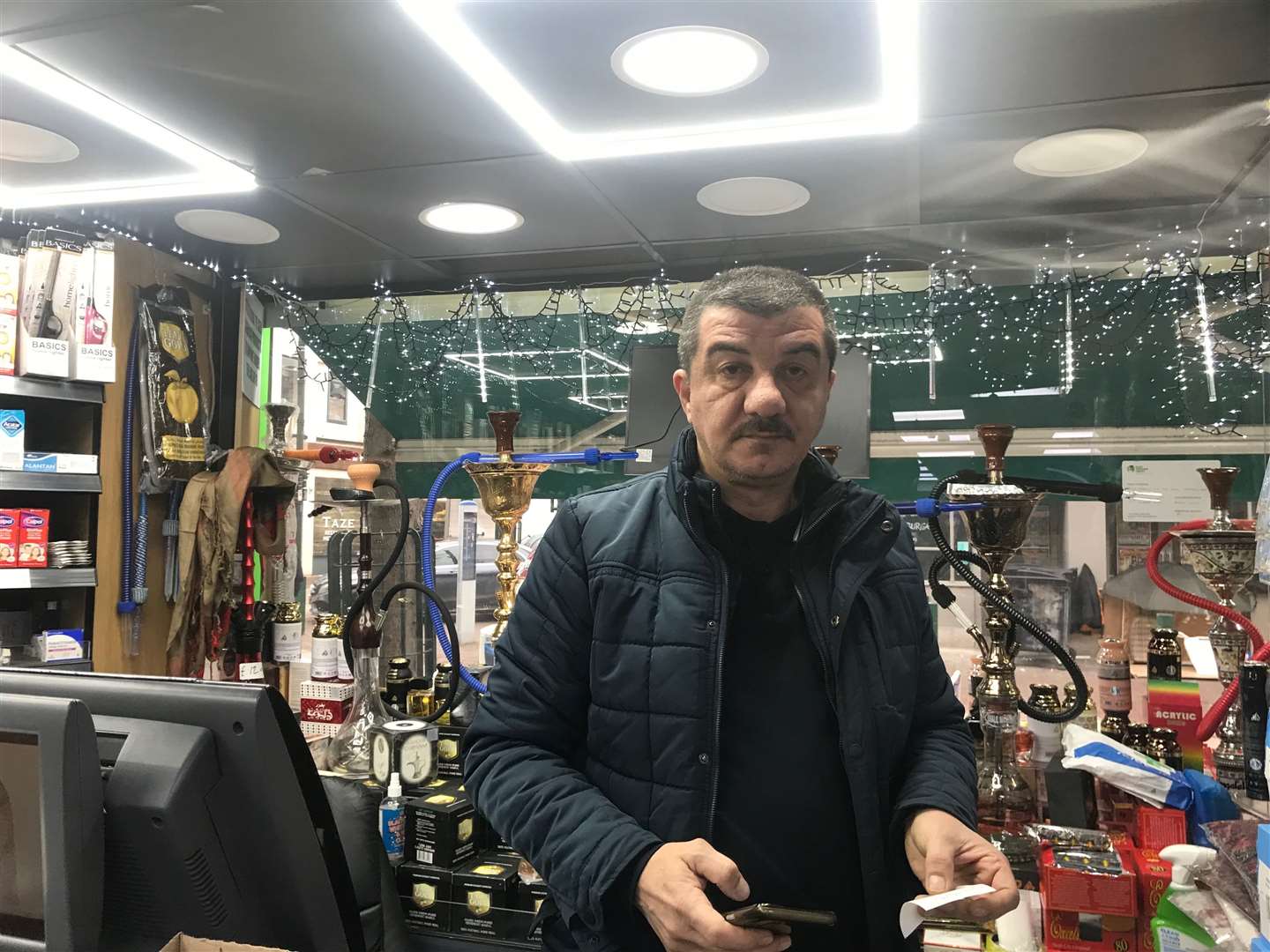 Omar Diori of Fresh Market says he may be forced to move his business from Chatham High Street