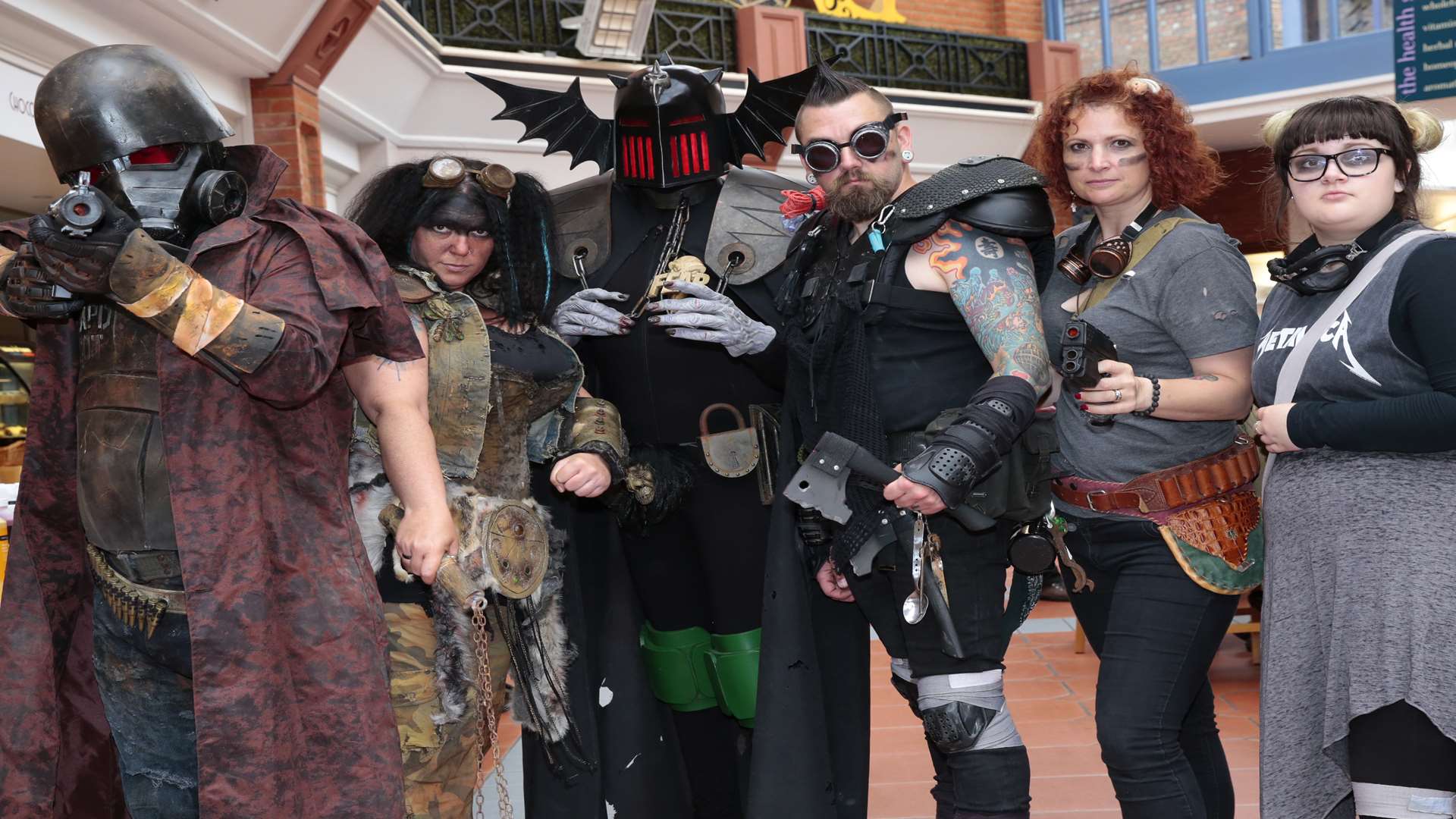 Characters from Badlands, Judge And Fury plus Mad Max