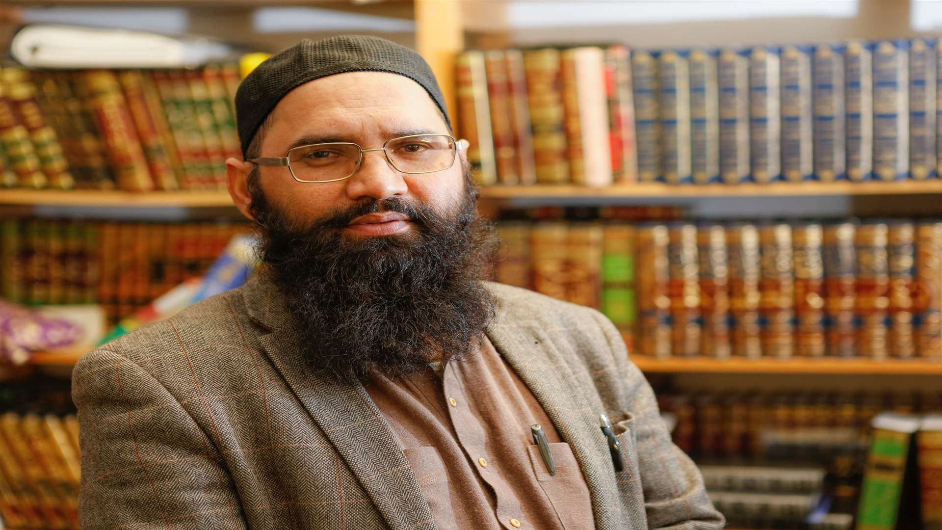 Dr Muhammad Shabbir Usmani. imam of Maidstone Mosque, condemns
