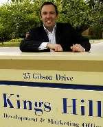 Andrew Blevins, managing director of Kings Hill developer Liberty Property Trust UK Ltd