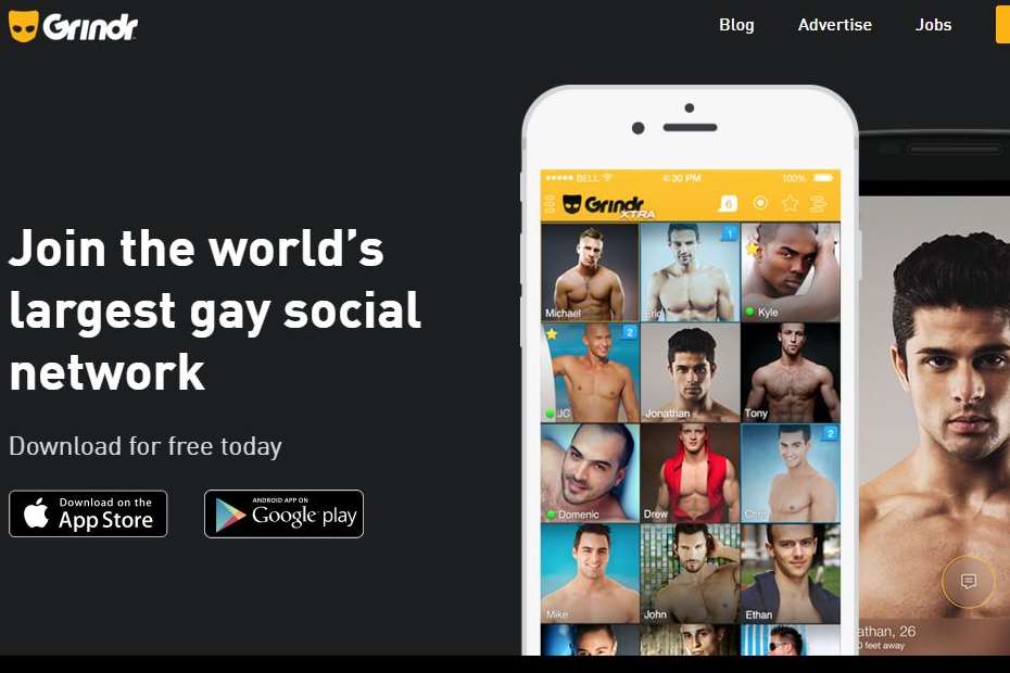 Grindr is the largest social networking app for gay people