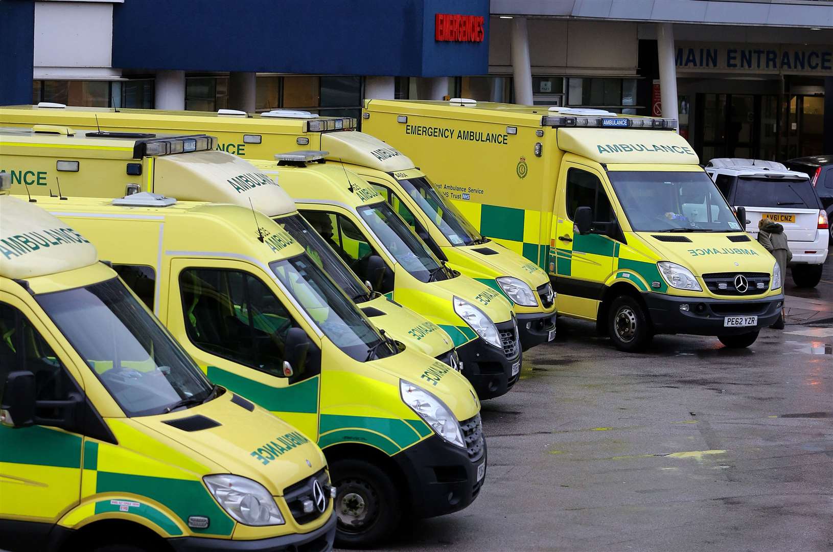 Thousands of ambulance workers were due to walk out