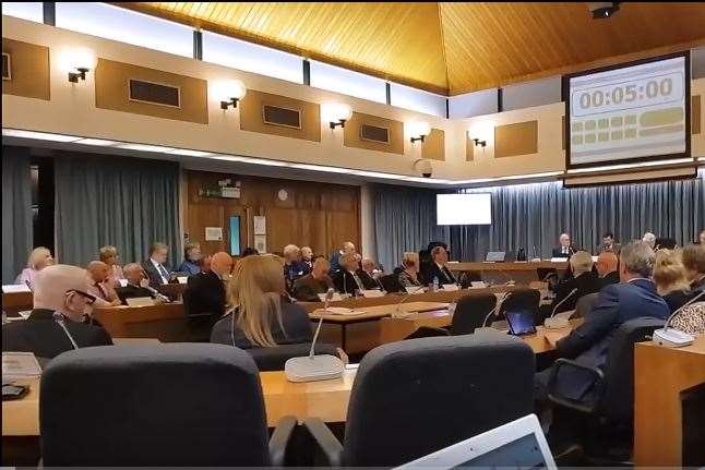Councillors voted at last week's meeting