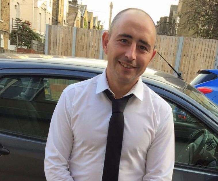 James Salmon was just 34 when he died in Faversham earlier this month