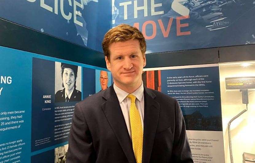 Police and Crime Commissioner for Kent, Matthew Scott