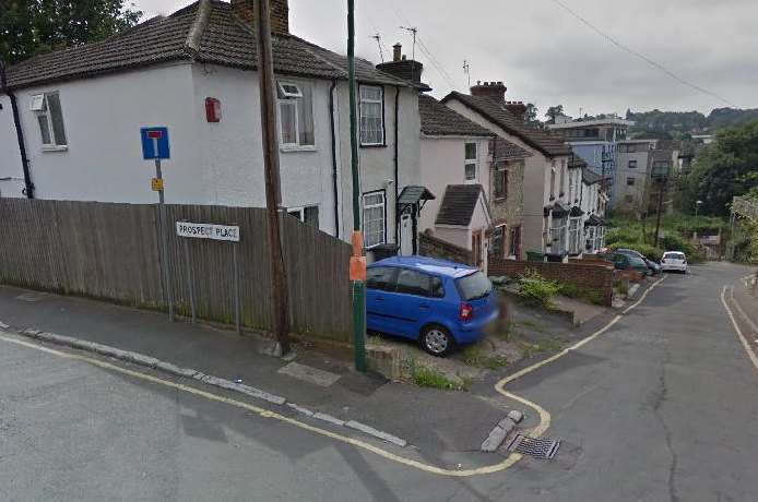 The robbery happened near Bower Lane. Picture: Google