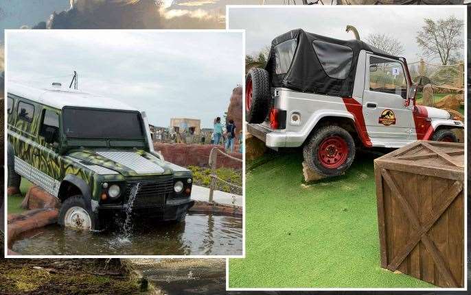 A full-sized jeep will be incorporated into the course. Picture: Mote Park Outdoor Adventure Facebook