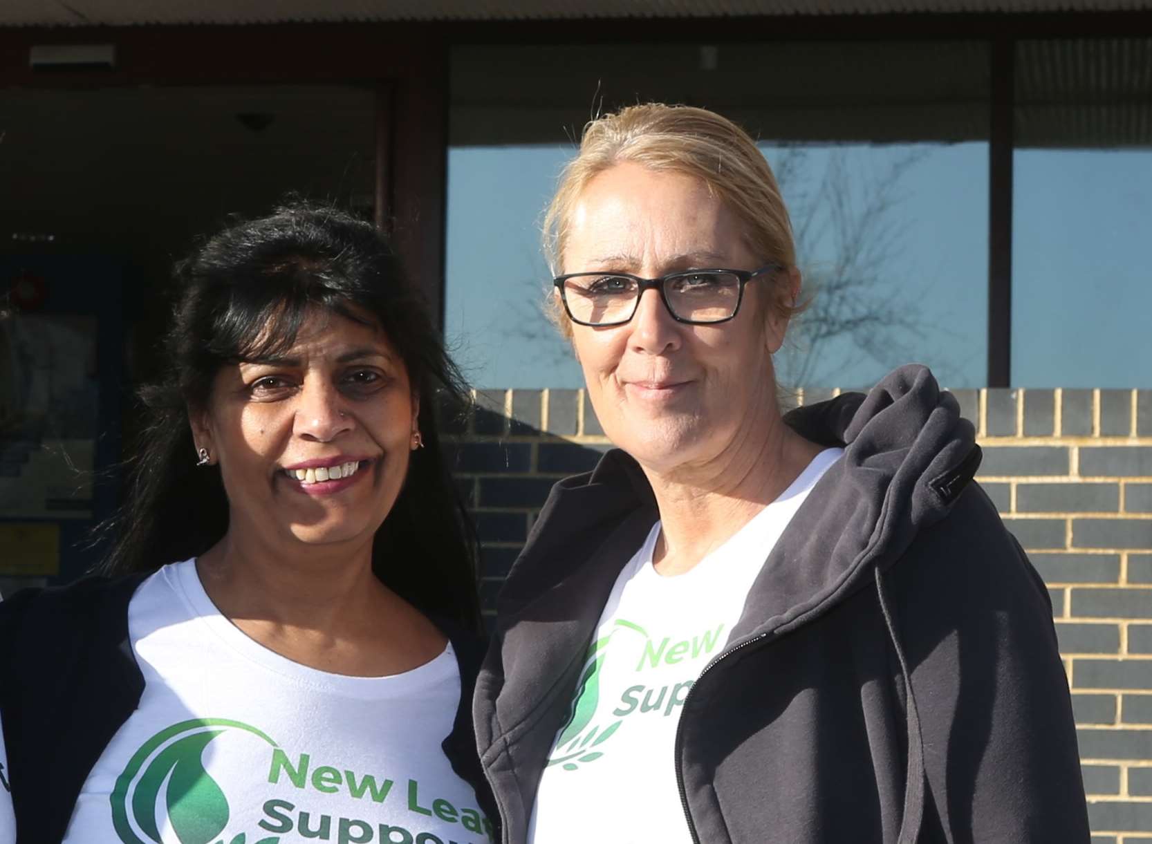 New Leaf Support founder Hasmita Reardon and team member Amanda