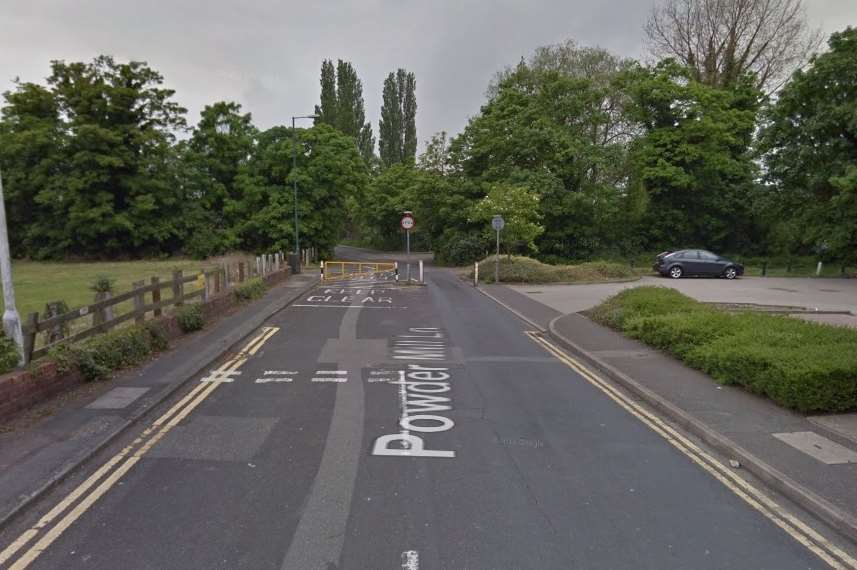 Powder Mill Lane, Dartford. Picture: Google Maps.