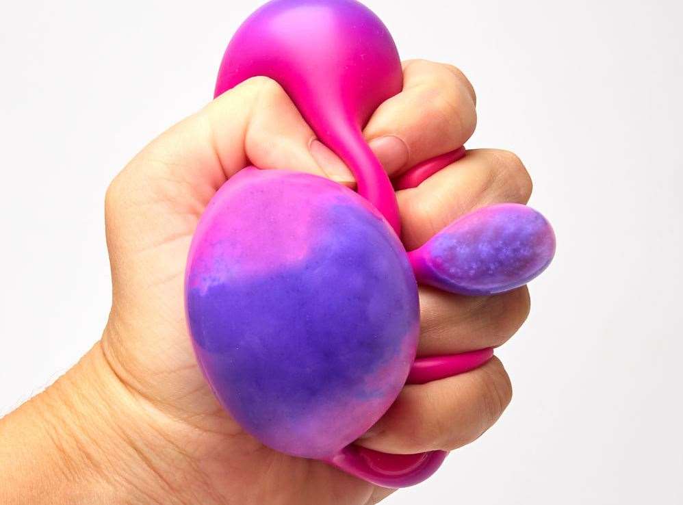 High street store Claire's says poppers and other fidget toys like these stress balls to squeeze are extremely popular