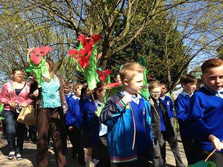 St George's Day parade, Gravesend