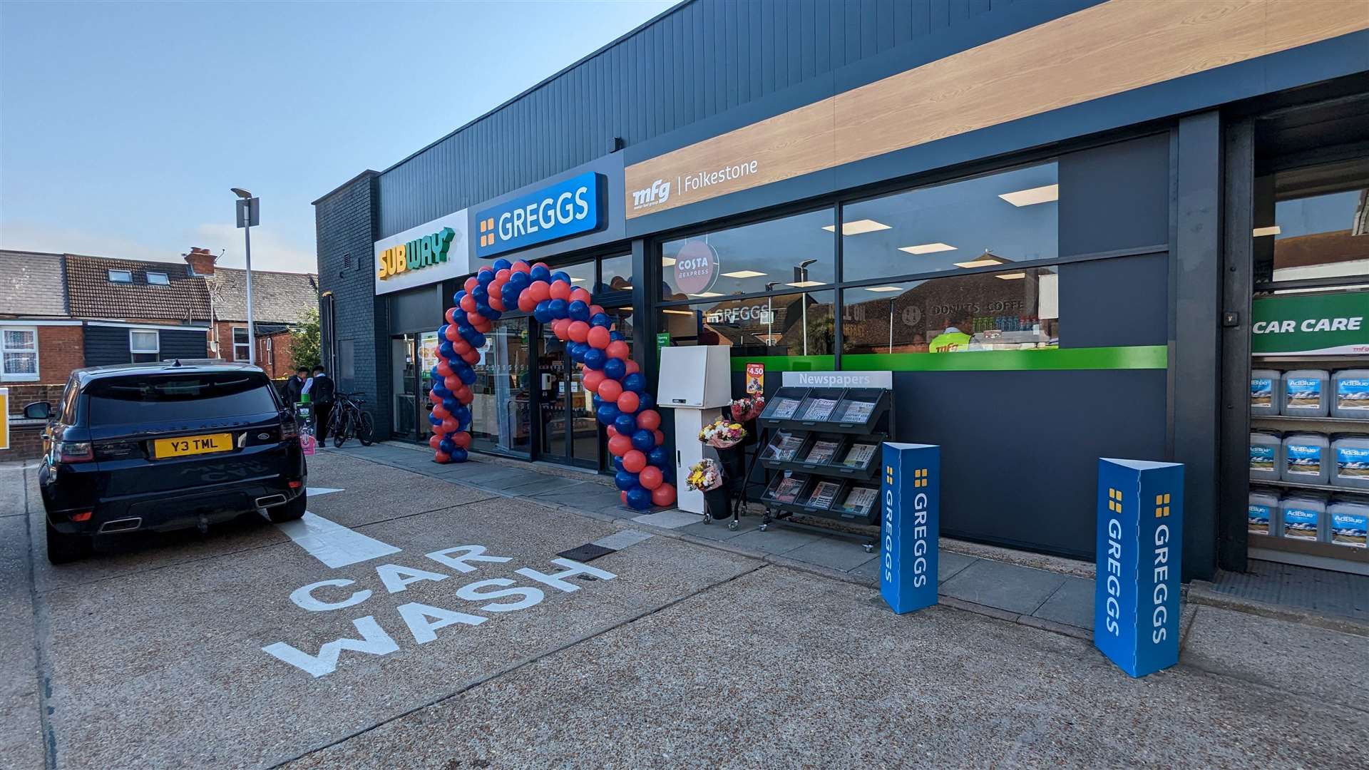 A new Greggs has opened in a Kent town today – the first branch of the chain in the area.