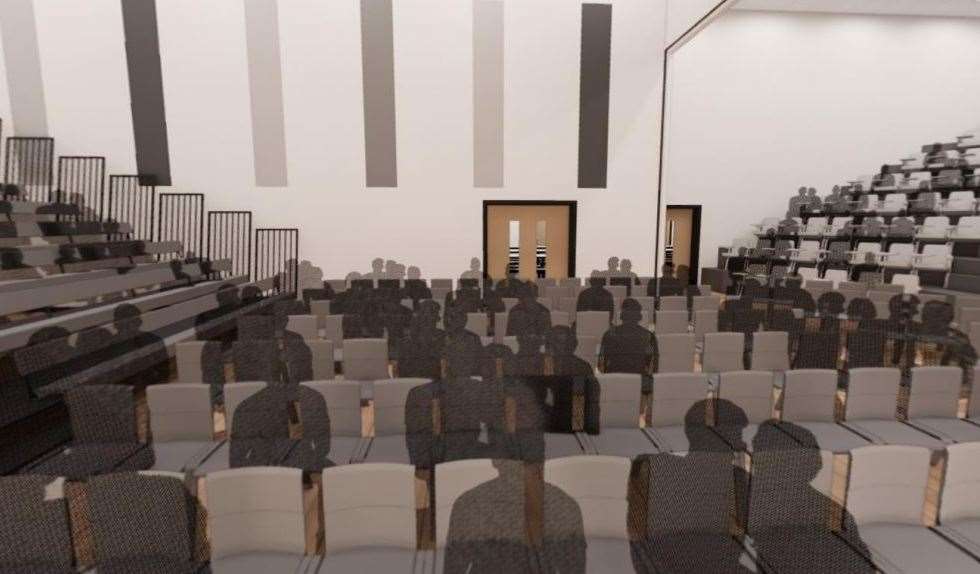 How the new lecture hall could look