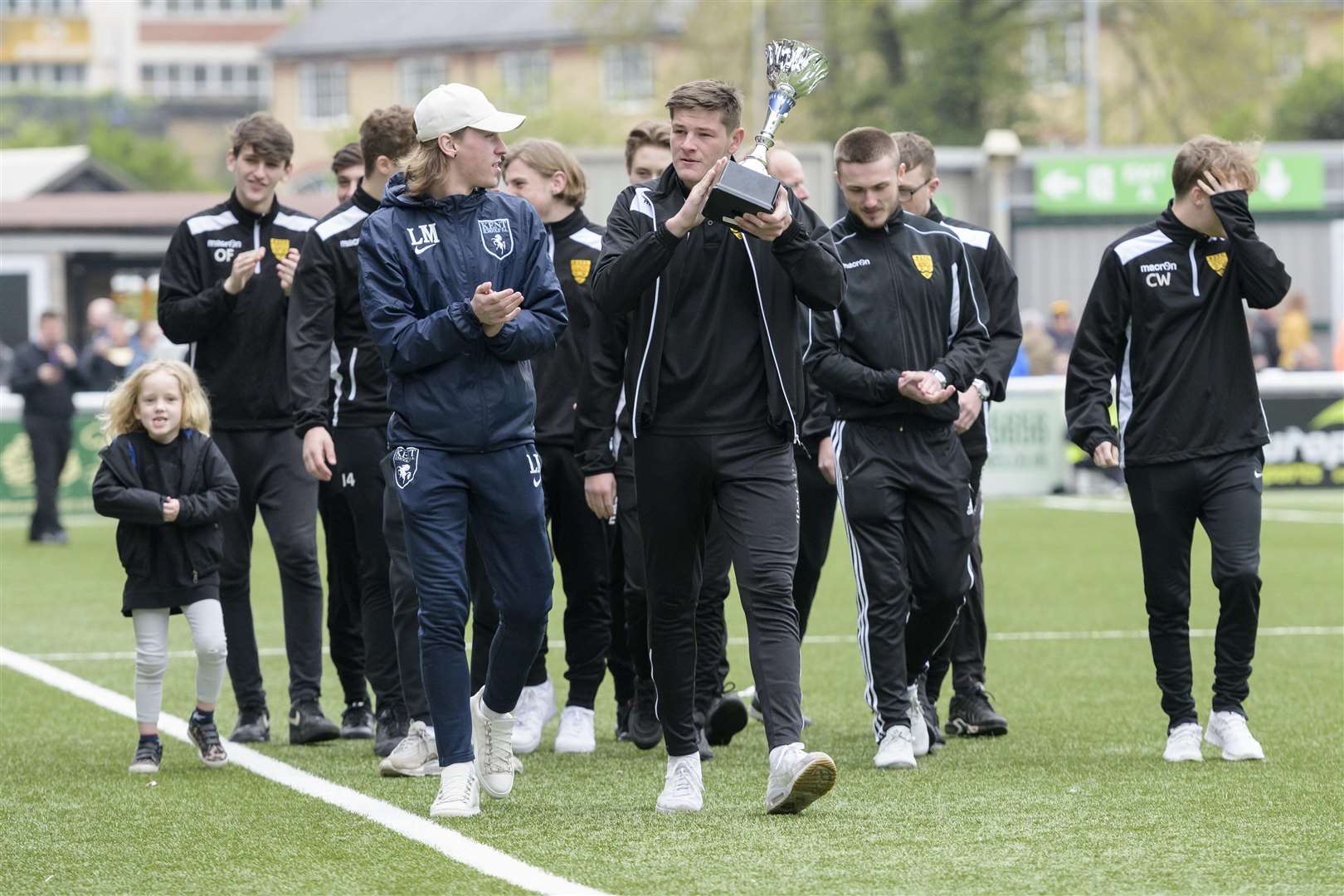 Maidstone's league-winning under-18s Picture: Andy Payton