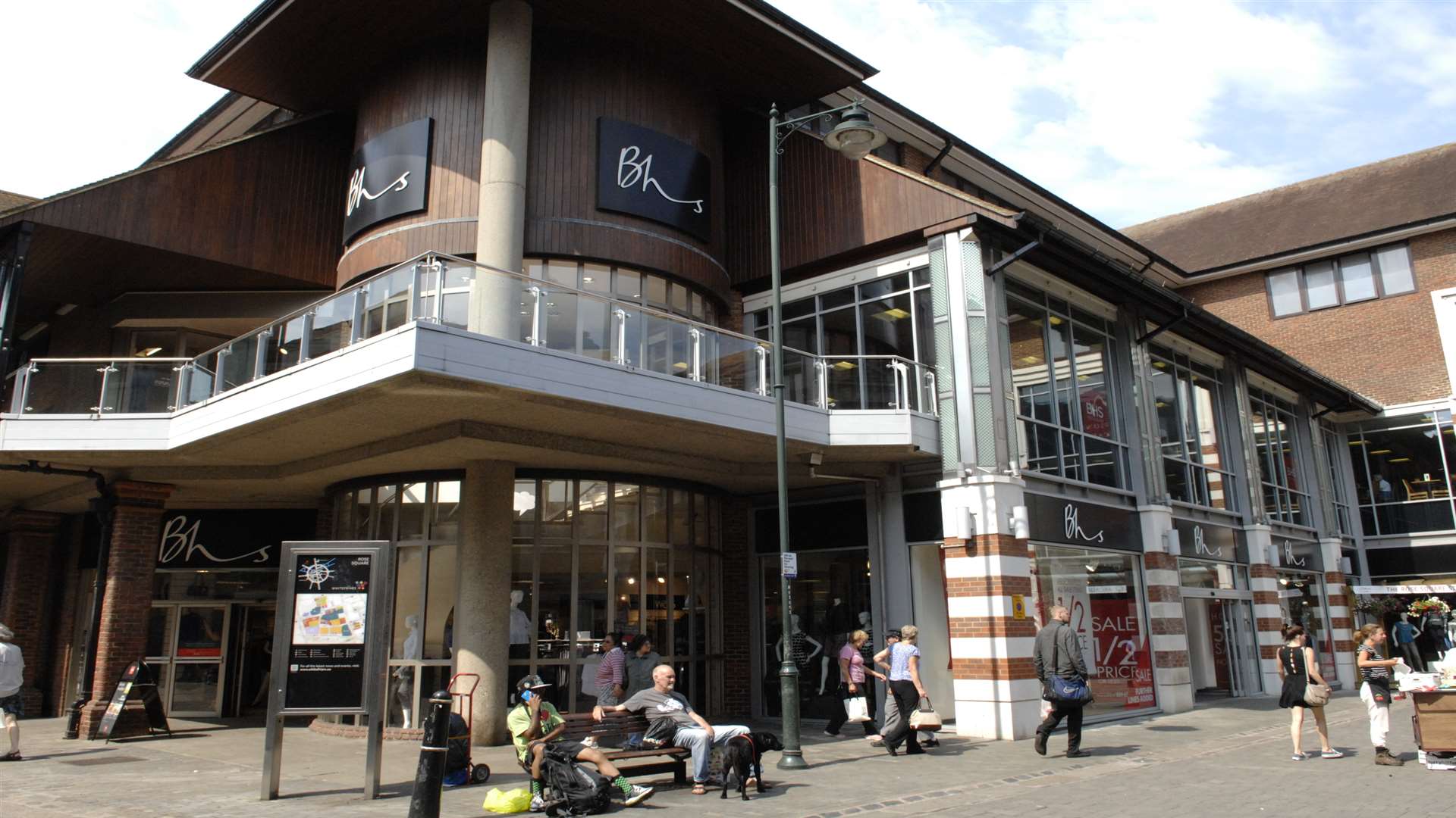 The former Canterbury branch of BHS in Whitefriars shopping centre