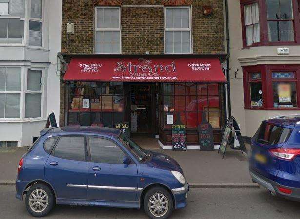 Burglars targeted The Strand Wine Company in Walmer Picture: Google Maps (6522950)