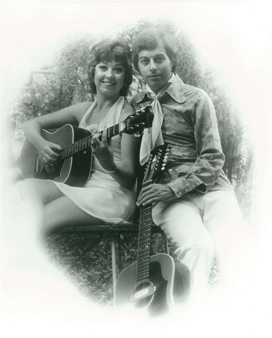 Peter and Mary in Bermuda, 1974