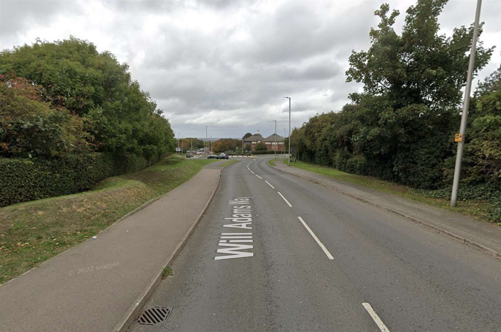 The alleged assault happened in Will Adams Way, Gillingham. Picture: Google Maps