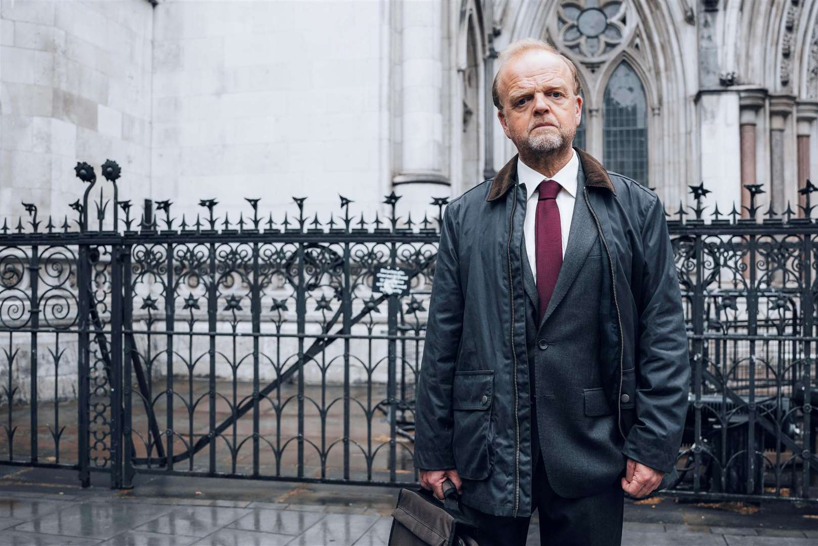Actor Toby Jones pictured as former sub-postmaster and campaigner Alan Bates in the ITV drama Mr Bates vs The Post Office. Picture: ITV