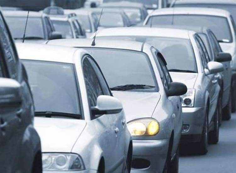 Traffic is building. Stock pic (12595135)