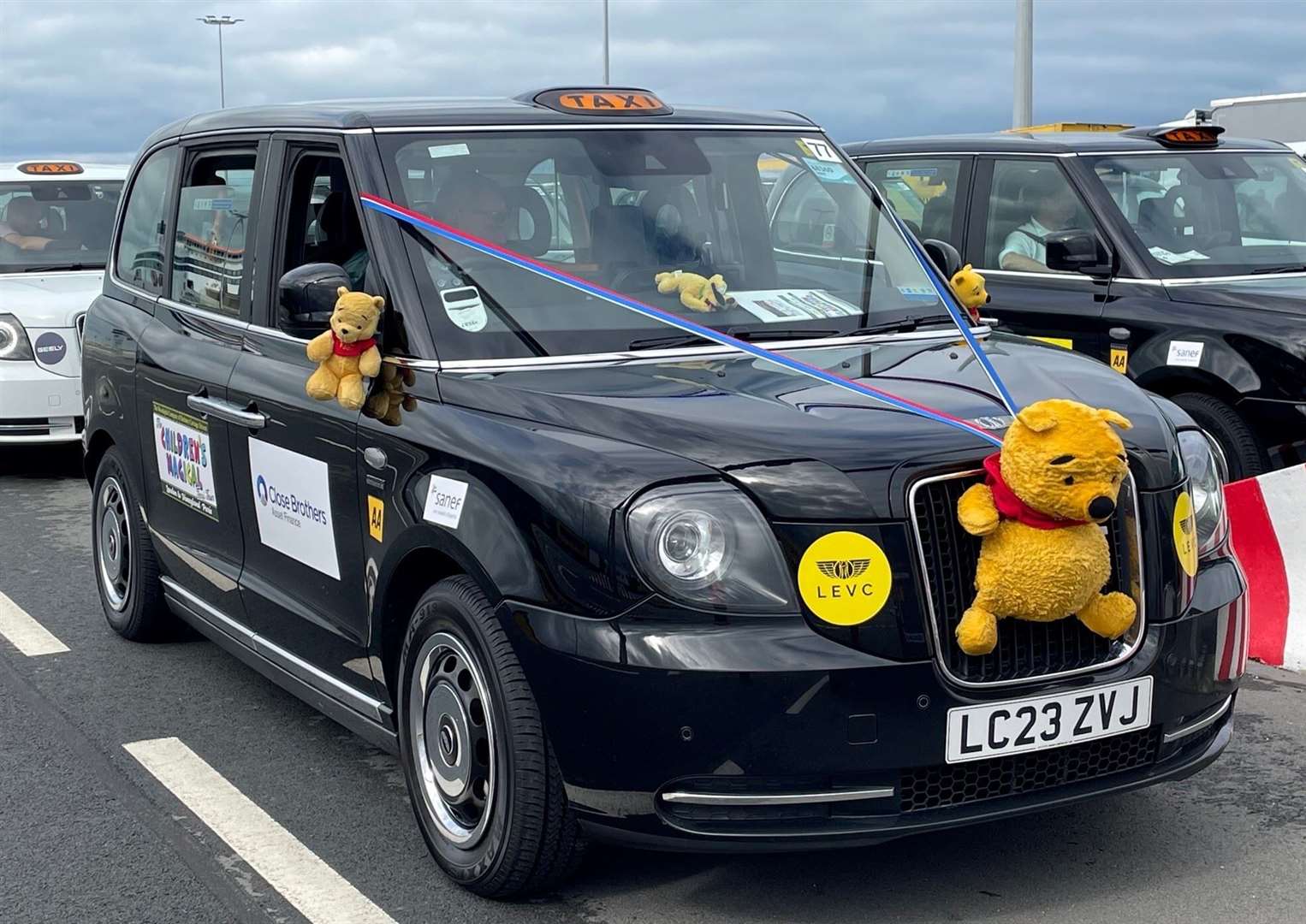 The Magical Taxi Tour sees scores of sick and terminally ill children taken to Disneyland. Picture: P&O Ferries