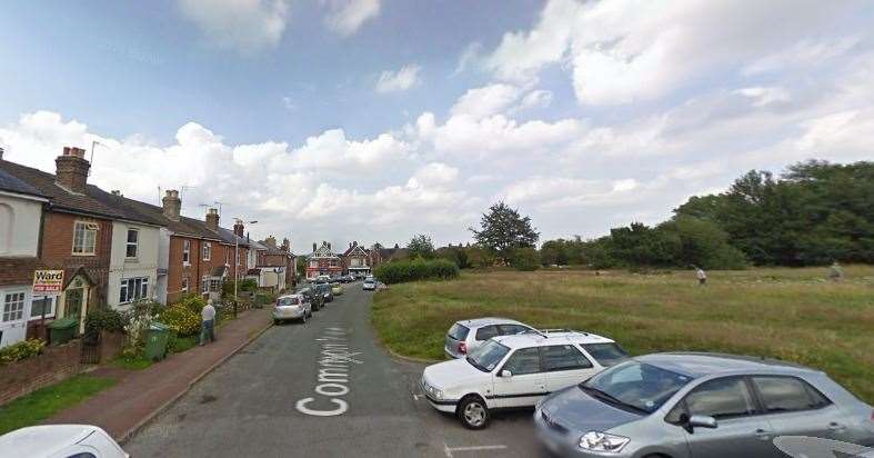Common View, near Tunbridge Wells, where a suspected drug dealer was arrested Picture: Google