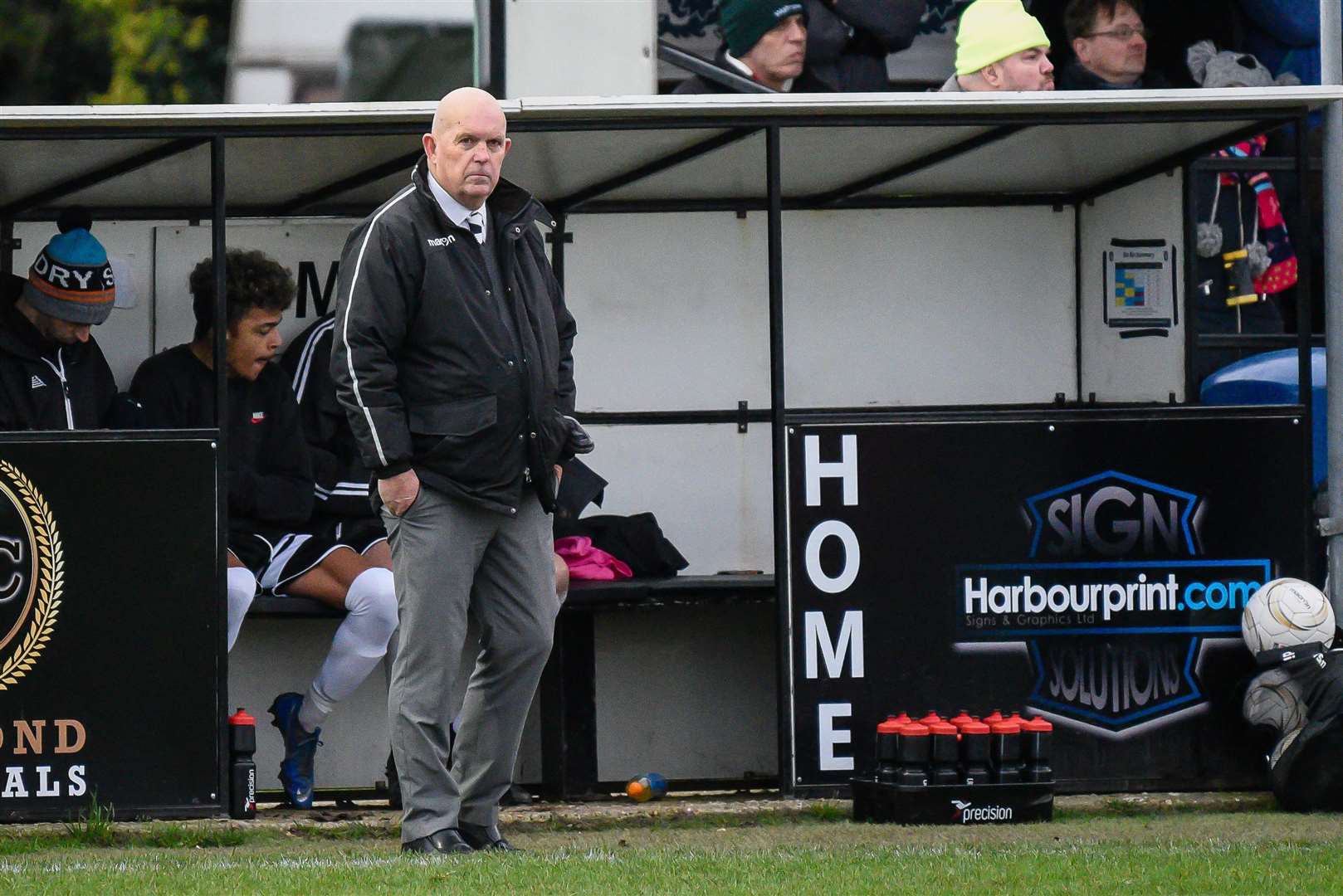 Deal Town boss Derek Hares ready for a big weekend challenge in the FA Vase Picture: Alan Langley