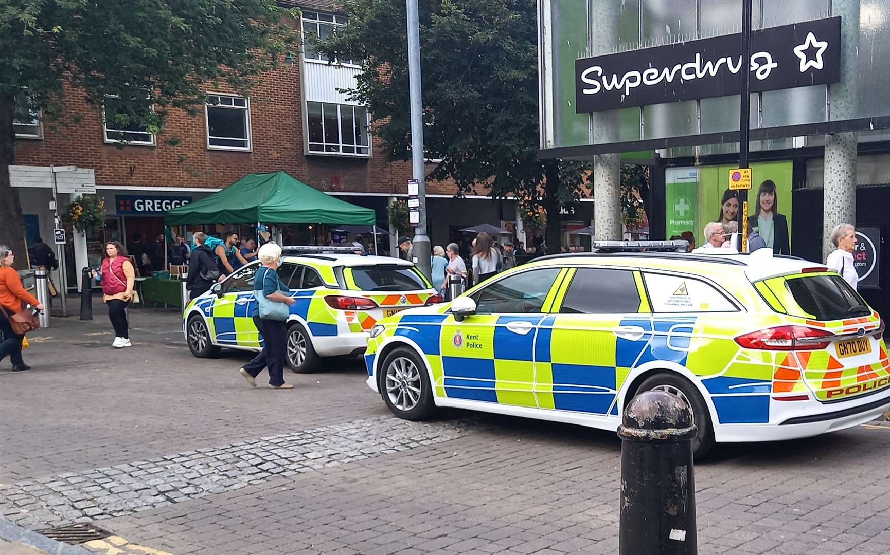 The attack happened in the high street, opposite Canterbury Lane. Stock picture