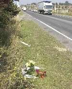 The spot where the tragedy happened. Picture: JOHN WARDLEY
