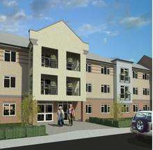 A computer-generated image of the complex planned for Wyllie Court in Milton Regis. Picture: Amicus Horizon.