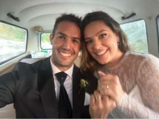 Kelly Brook weds Jeremy Parisi Picture: Jeremy Parisi (Instagram)