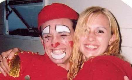 Kayleigh Scott was 16 when she first met Sacha the clown