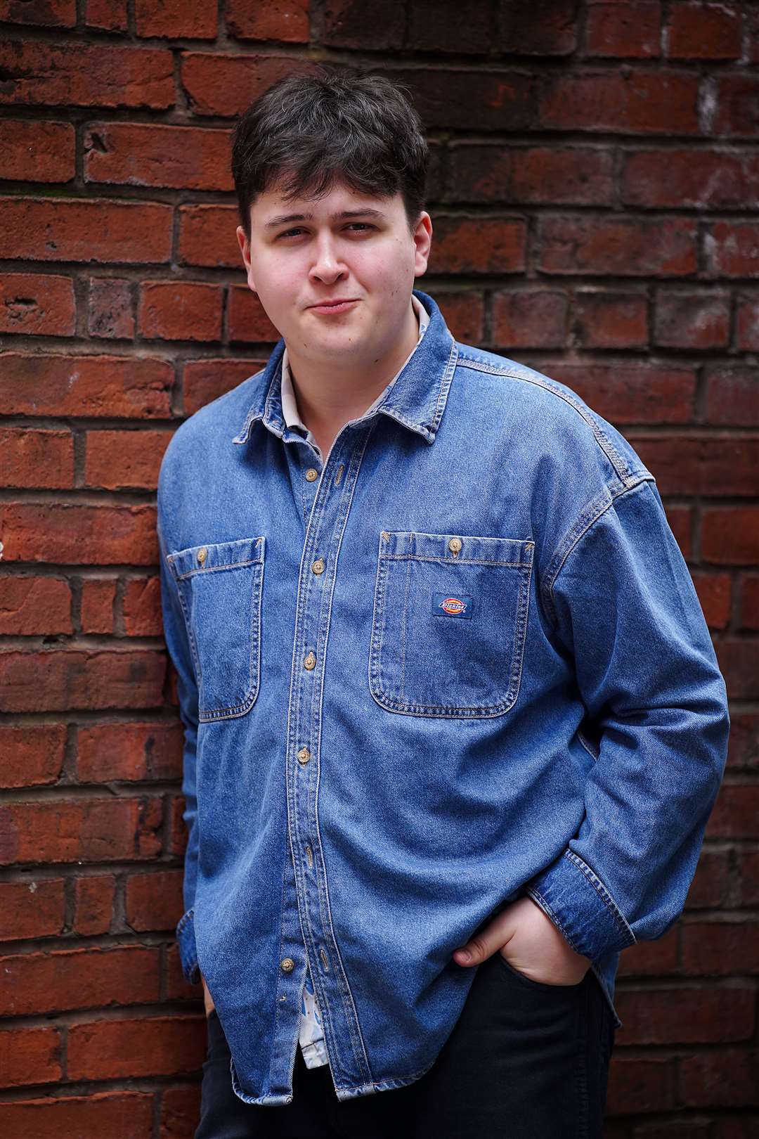 Teenage musician Patrick Bennett in Liverpool (Peter Byrne/PA)