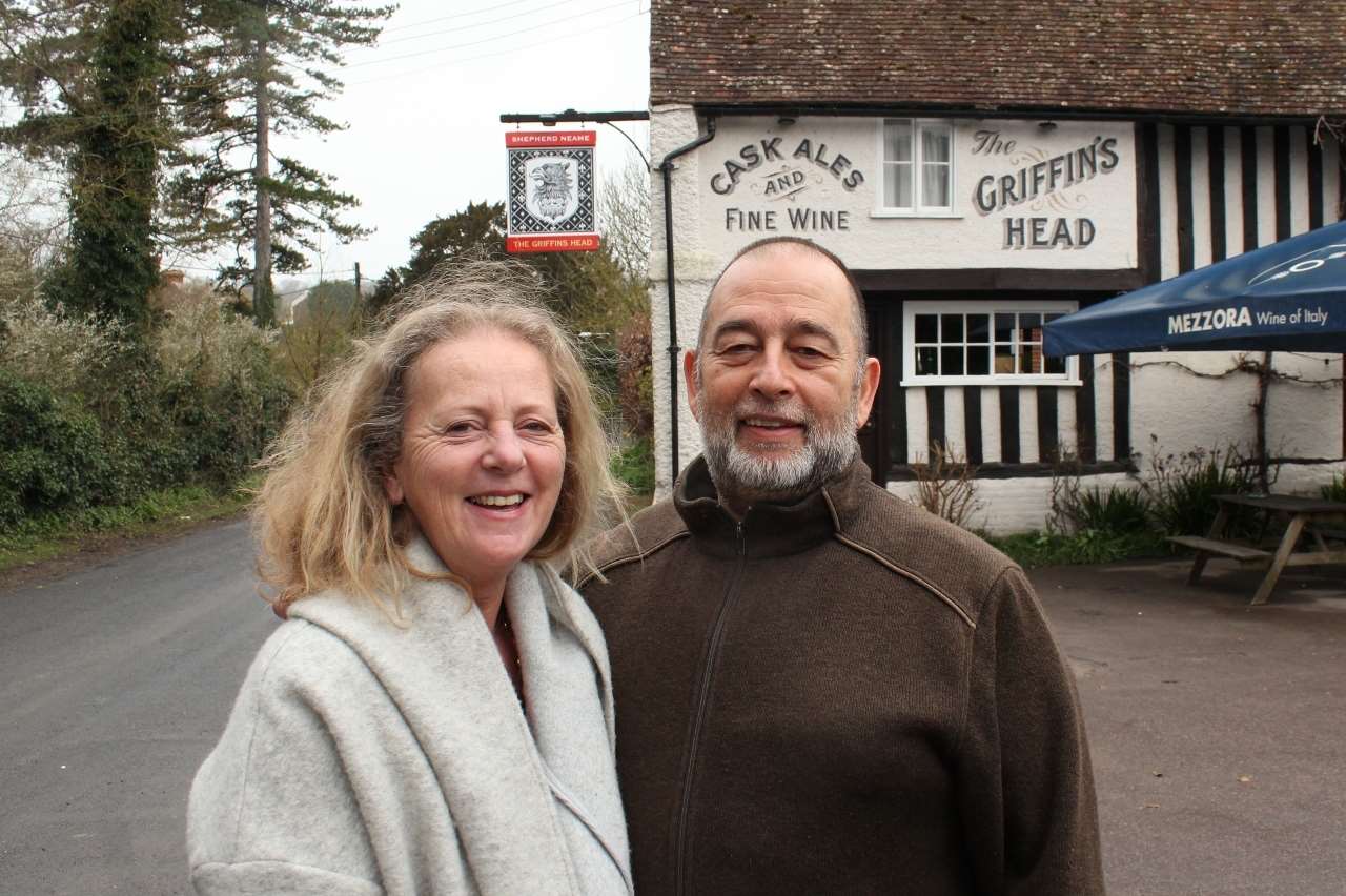 Michael and Helen Paraskevas are the new licensees of The Griffin's Head