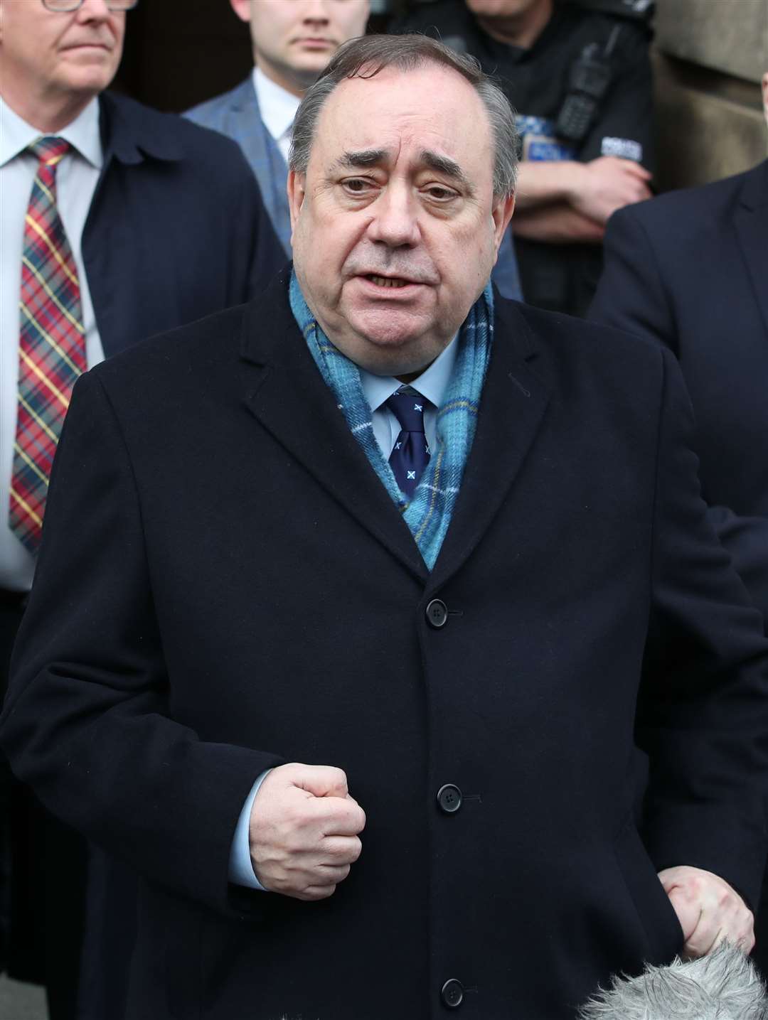 Alex Salmond is due to appear before a Holyrood committee on Wednesday (Jane Barlow/PA)