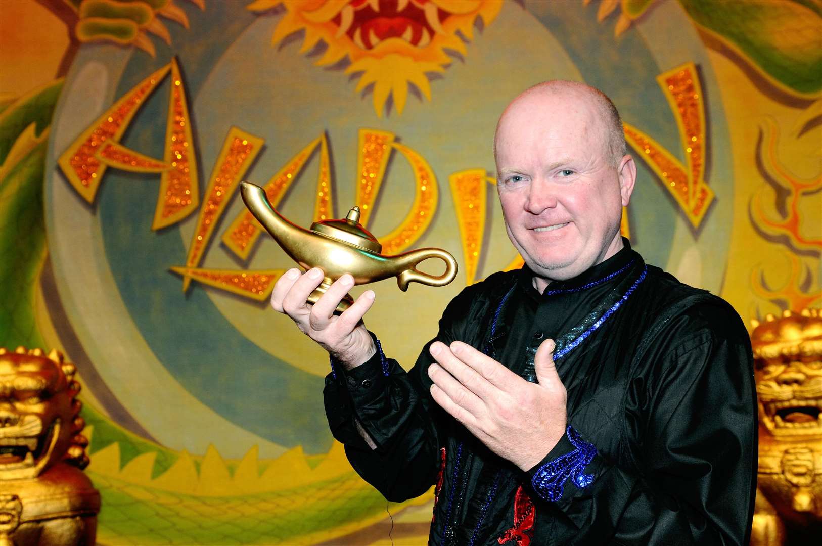 Steve McFadden is one of very many soap stars to strut their stuff