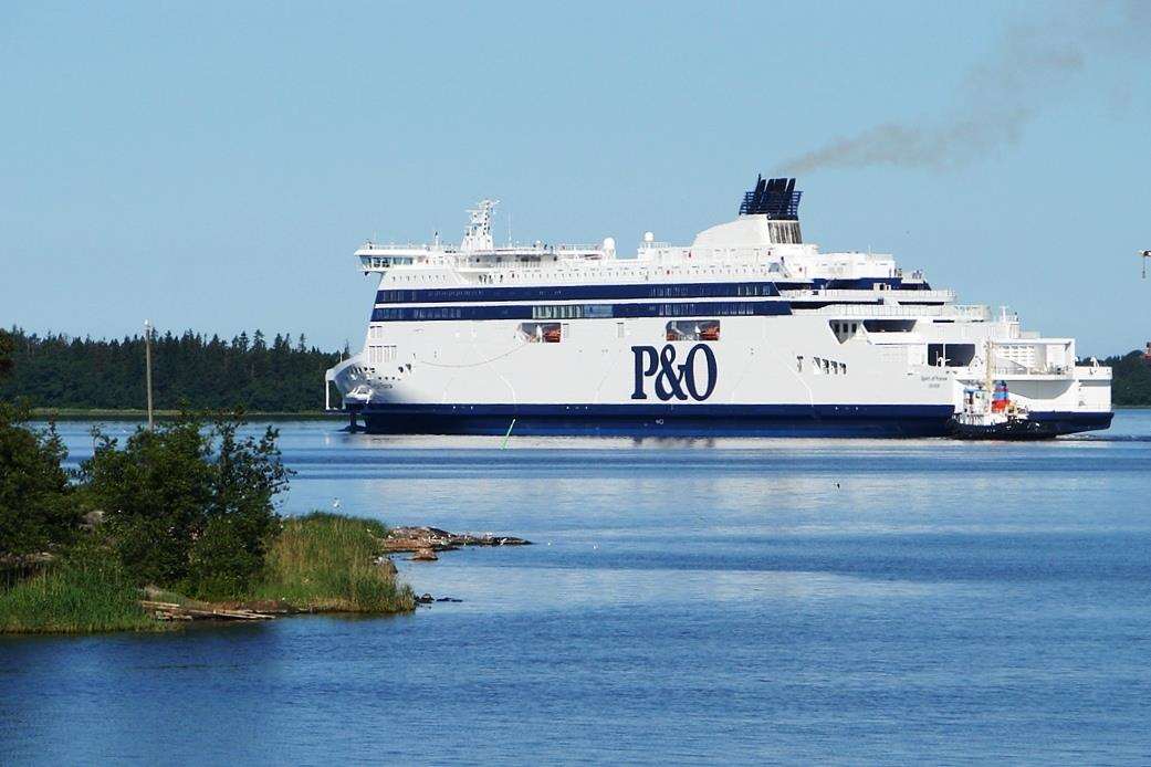 P&O Ferries ship the Spirit of France