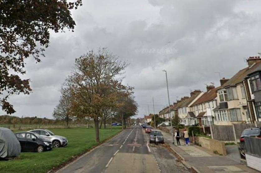 The crash happened last night on Dane Valley Road in Margate. Photo: Google Maps
