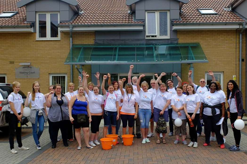 Abbeyfield Kent Society's sponsored walk raised £4,500 for The Wish Appeal