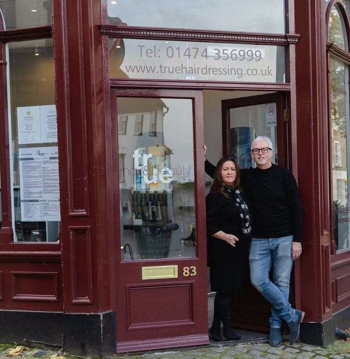 True Hair and Beauty have teamed up with other traders in the town in a bid to drum up support for local businesses this Christmas.
