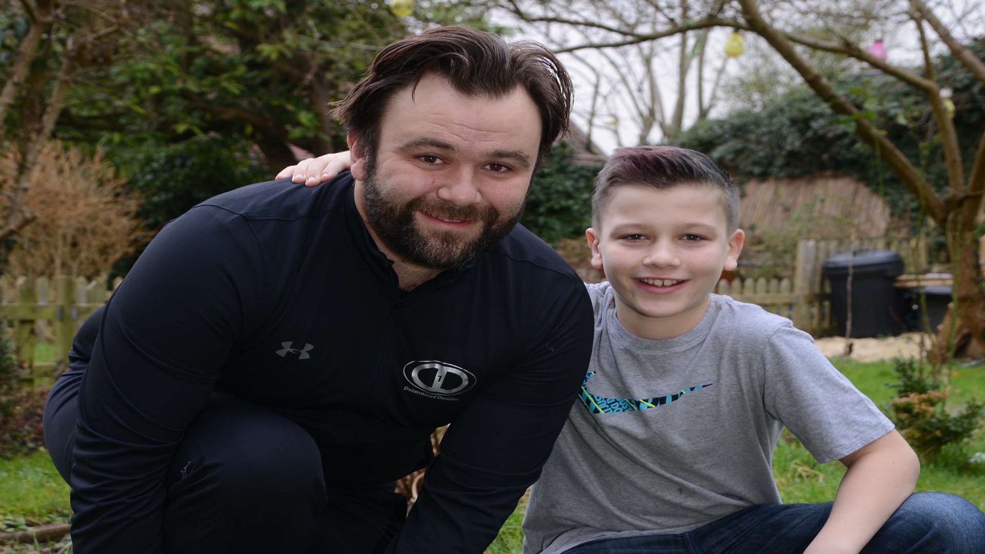 Lee Wenham who is running 10km for 365 days for his son Cellan who has diabetes type 1